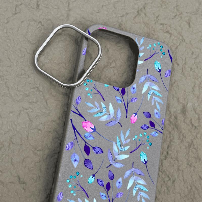 Texturovaný TPU kryt se vzorem květin pro iPhone 16 16e 15 Pro Max 14 13 12 11 Nárazuvzdorný Měkký Silikonový Kryt na Telefon