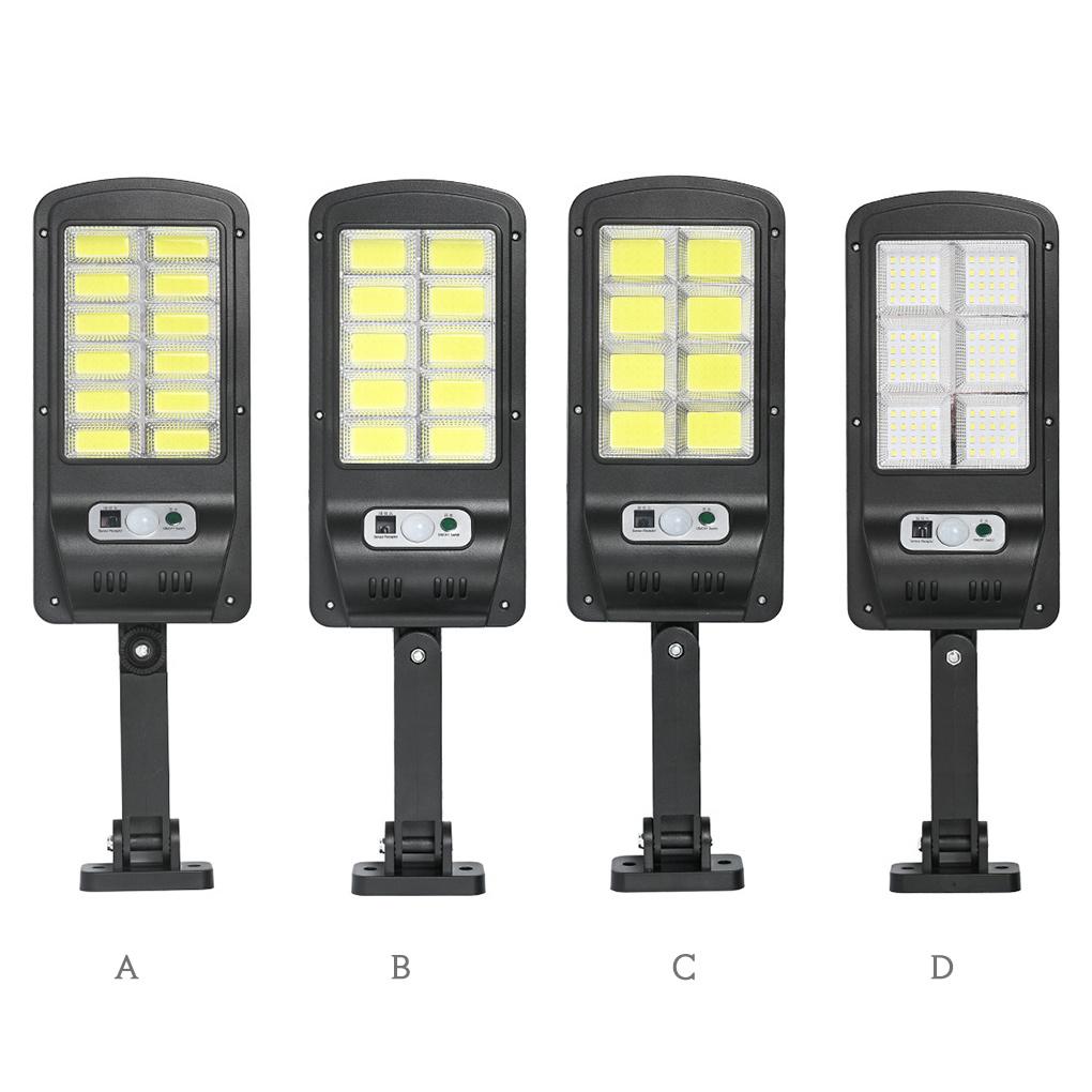 LED Solar Street Light Infrared Sensor Outdoor Wall Lamp+Remote Control