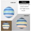 Nordic Minimalist Planet Spherical Light, Lobby Exhibition Hang Lighting, Coffee Shop Restaurant Led Pendant Light Hoom Decor