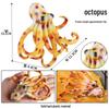 Marine Animal Simulation Model Figures: Shark, Dolphin, Hammerhead, Crab, Squid, Starfish for Kids' Education
