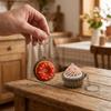 Plastic Clicker Keychain Simulated Dessert Cupcake Donut Key Chain  for Adults