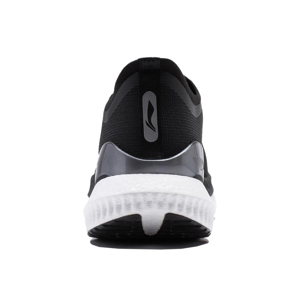 Li Ning Absolute Shadow 2 Essential Casual Shock Absorbing Non-Slip Wear-Resistant Breathable Rebound Running Shoes Men sneaker Black White ARRU003-3