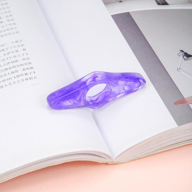 1Pc Thumb Book Support Book Page Holder School Supplies Reading Aids Mark Page Book Accessories