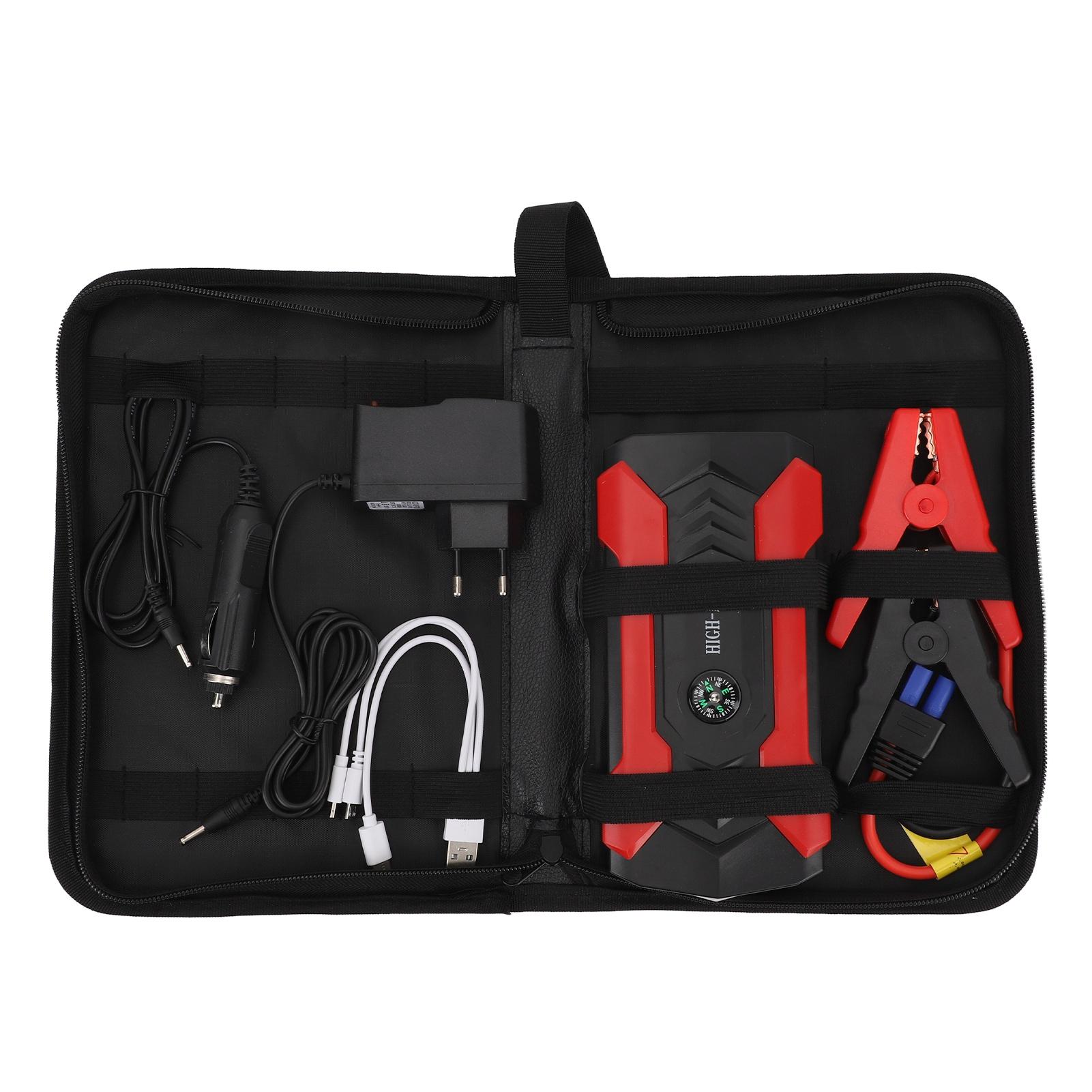 

Многофункциональный аварийный автомобильный повербанк 48000 мАч Автомобильное пусковое устройство для 12 В двигателя Мотоцикла 100–240 В