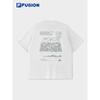 FILA FUSION Men's Zhang Hao Edition Cooling Quick-Dry Knit T-Shirt