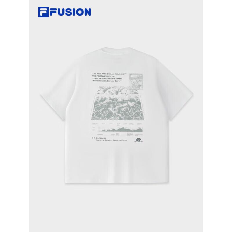 FILA FUSION Men's Zhang Hao Edition Cooling Quick-Dry Knit T-Shirt