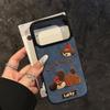 Apple 17/16Promax embroidered puppy mobile phone case is suitable for iPhone13 three-dimensional 14/15 anti-drop protective case.