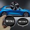 For MINI Cooper Fridge One S F56 R57 R58 R60 JCW Countryman Clubman 4pcs 56/60mm Car Wheel Center Cap Hub Cover Badge Car Accessories
