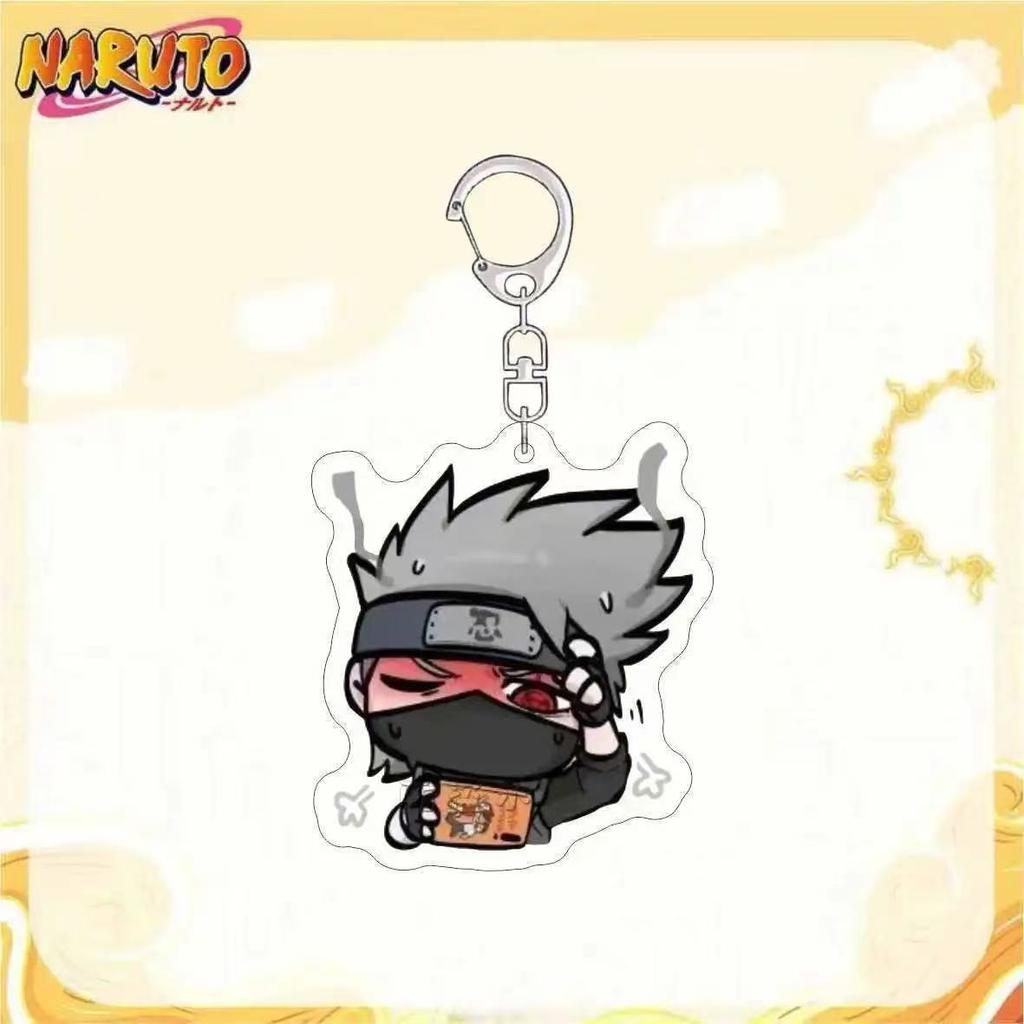 Anime Naruto Akrylowe akcesoria do breloczków Uzumaki Naruto Brelok z kreskówek