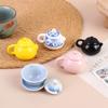Mini Kung Fu Herbata Czajniczek Filiżanka Chiński Ceramiczny Czajnik Dekoracja Domu Kubek do Kawy Urocza Ceramika Biurkowe Ozdoby