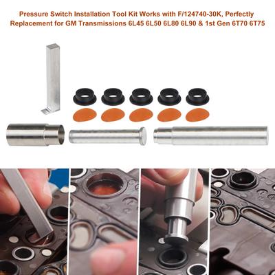 Installatiegereedschapsset voor drukschakelaar Werkt met F124740-30K, perfecte vervanging voor GM