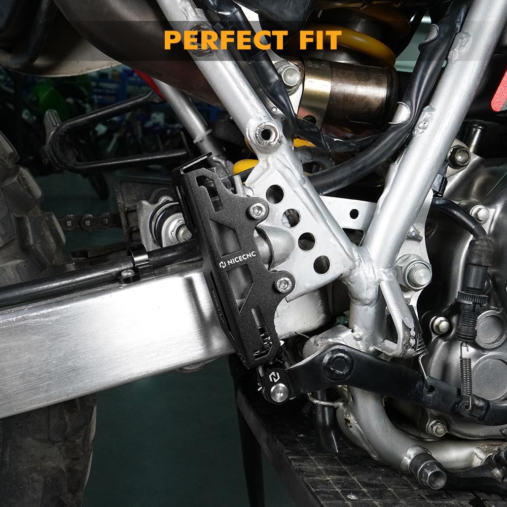 NICECNC For Honda XR650L 1993-2025 XR600R 1993-2000 XR 650L XR 600R Motorcycle Rear Brake Pump Cover Master Cylinder Guard