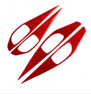 Suitable for Infiniti Q50Q60 Carbon Fiber Inner Door Handle Decorative Stickers Car Modification Accessories