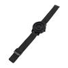 Magnetic Bead Floating Watch Stainless Steel Strap 30 Meter Waterproof Unique Pointer Design Unisex Quartz Watch Black