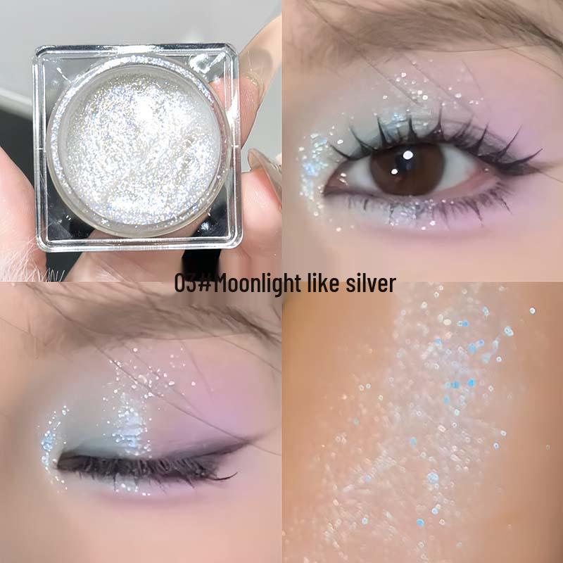 CAPPVINI Crushed Diamond Liquid Highlighter: Hydrating, Brightening, Flashy Eyeshadow and Highlight Makeup