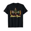Funny Beer Running Gift T Shirt Run Vintage Stretched Casual Streetwear Stylish Unisex Graphic Soft