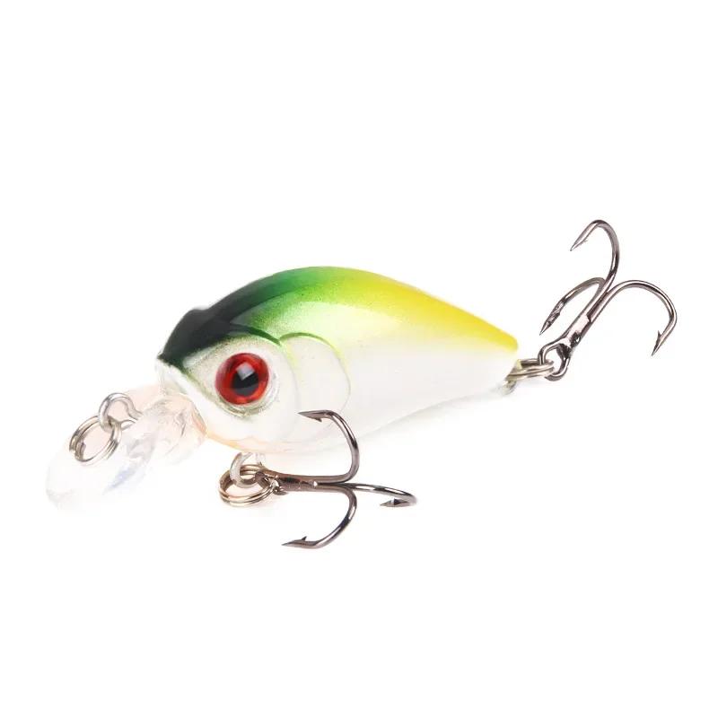 4.5cm 4g 1pcs Mini Minnow Fishing Lure Crank Wobblers Hard Bait Jig TopWater SwimBait Crankbait Carp Bass Pesca Fishing Tackle