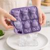 Animal Ice Tray for Juice, Water and Coffee Cups, 6 Cavity Tray with Flexible Body for Beverage Service and Storage