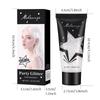 Ombre à paupières Gel Pailletée Nacrée - Maquillage Visage Scintillant pour Scène & Boîte de Nuit, Cosmétique Scintillant Pigmenté Longue Tenue