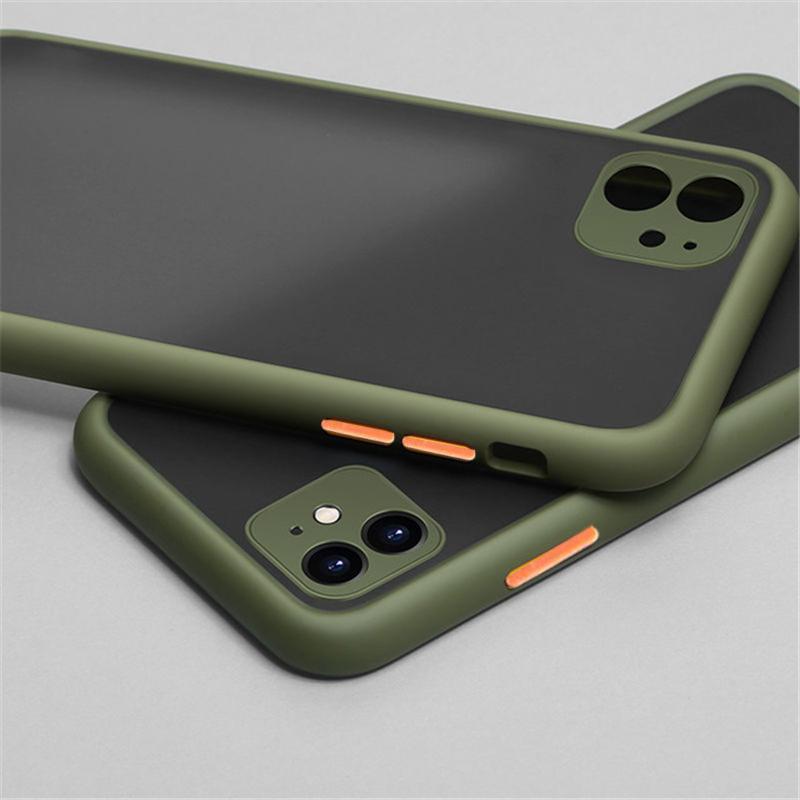 Luxury Matte Translucent Hard Phone Case For iPhone 14 13 12 11 Pro Max X XR XS Max 8 7 6S 6 Plus Silicone TPU Back Cover Shell