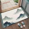 Mountain Ink Art Mat Living Room Decoration Home Sofa Non-Slip Carpet Study Bedroom Tatami Children'S Soft Floor Mat