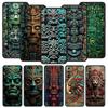 Vintage Totem Painting Case For Realme C67 C63 C55 C53 C35 C25 C21 GT 2 3 5 6 10 11 12 13 Pro Plus 5G Soft TPU Phone Cover Capas