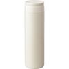 Wahei Freiz Dishwasher-Safe Seamless Water Bottle/Mug, 500ml, Ivory, Screw Top, Vacuum Insulated, Keeps Drinks Hot or Cold (RH-1689)