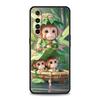 Monkey And Banana Case For Realme C67 C63 C55 C53 C35 C25 C21 GT 2 3 5 6 10 11 12 13 Pro Plus 5G Soft TPU Phone Cover Fundas Bag