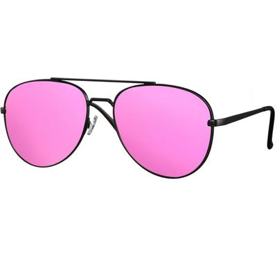 Womens Aviator Sunglasses Pink Mirror Lens L2583