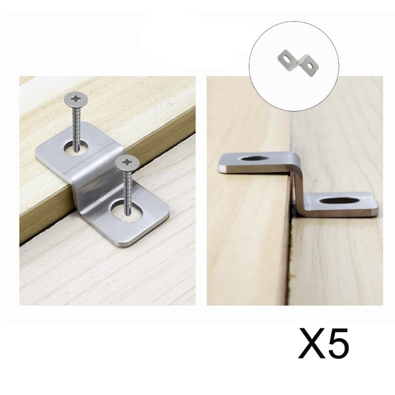 Ultra-Reinforced Z Shaped Corner Brackets With U Clamp Design For Tarnish Resistant Structural Support
