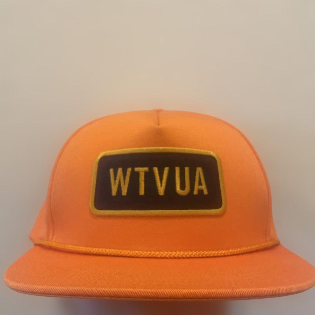 Used WTAPS Cap Orange URBAN TERRITORY