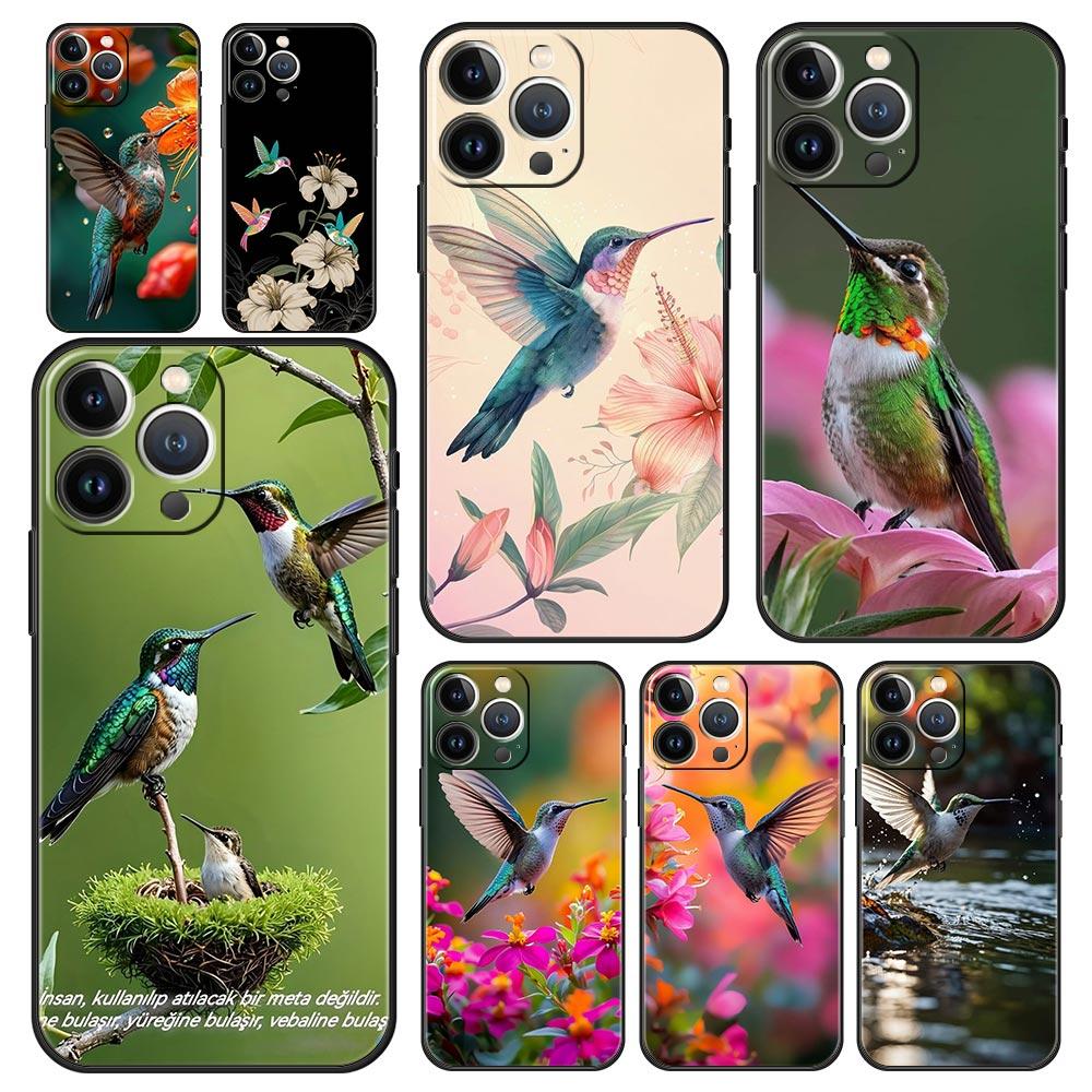 Hummingbird Phone Case For iPhone 16e 15 14 13 12 11 Pro Max XS X XR SE 7 8 Plus Shell iPhone 16 Soft TPU Cover