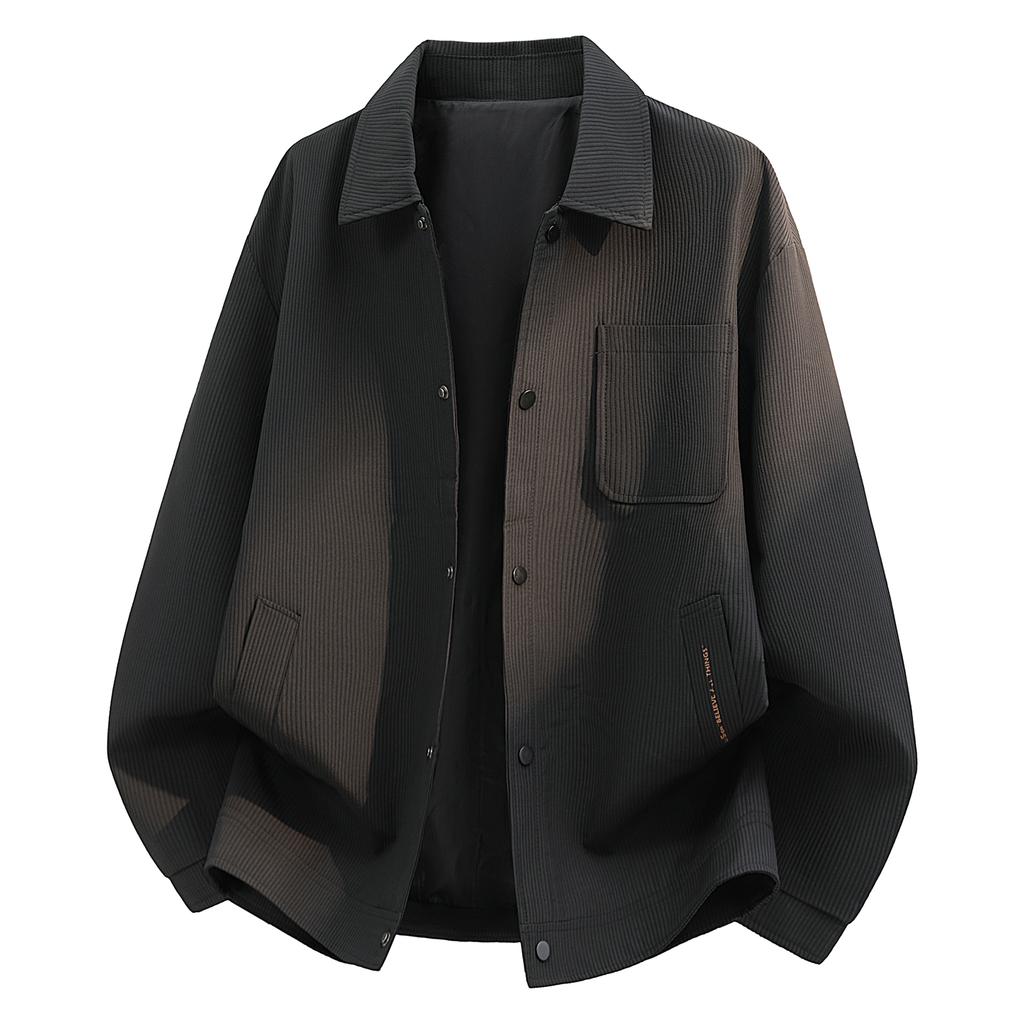 Casual Jacket Outdoor Workwear Lapel Large Size Jacket Coat Men's Lapel Jacket Tops