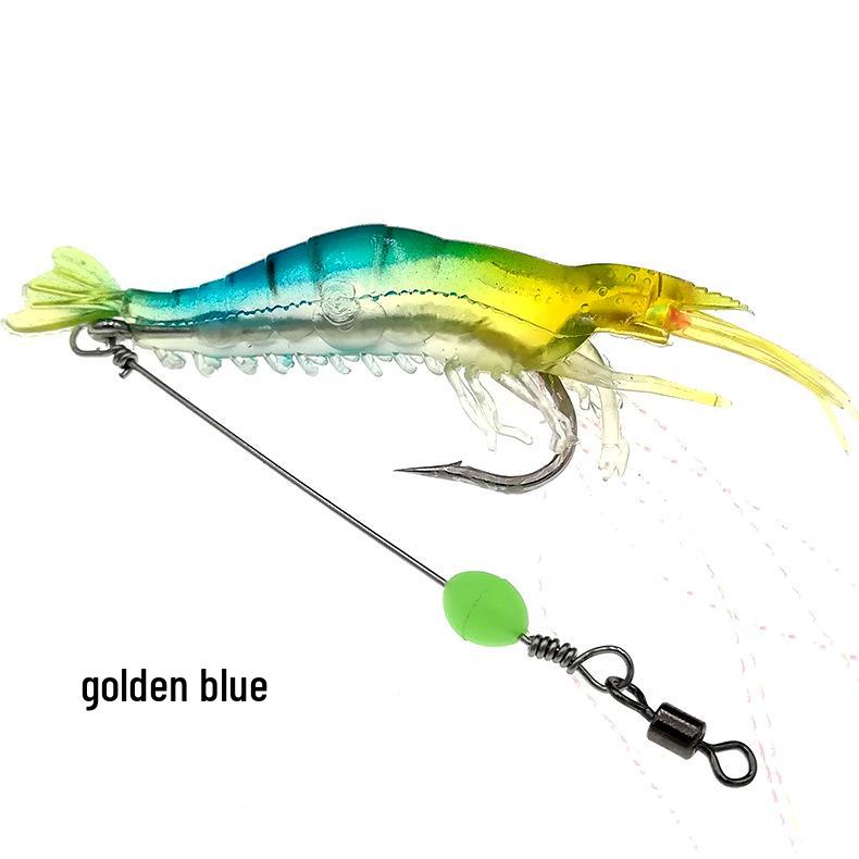 Weihai High Simulation Soft Bait Shrimp Lure with Hook