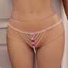 Summer New Ruby Bikini, Fashionable Full Diamond Body Chain, Trendy Rhinestone Underwear Chain