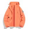 Womens Outdoor Hiking Jacket Lightweight Fall Winter Windproof Waterproof Single Layer Plus Size Trekking Coat