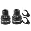MUQZI 1Pair Quick Release Pedal Holder Titanium Alloy Stainless Steel Pedal MTB Road Bike Quick Release Pedal Extender Adapter