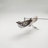 Cat Simulation Bird Lengthening Steel Wire Rod Feather Funny Cat Rod Toy Long Tail