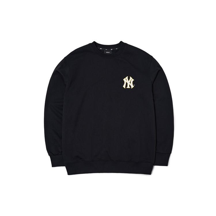 New Disney X MLB X Disney Collaboration Sweatshirts Unisex Black 3AMTD1114-50BKS