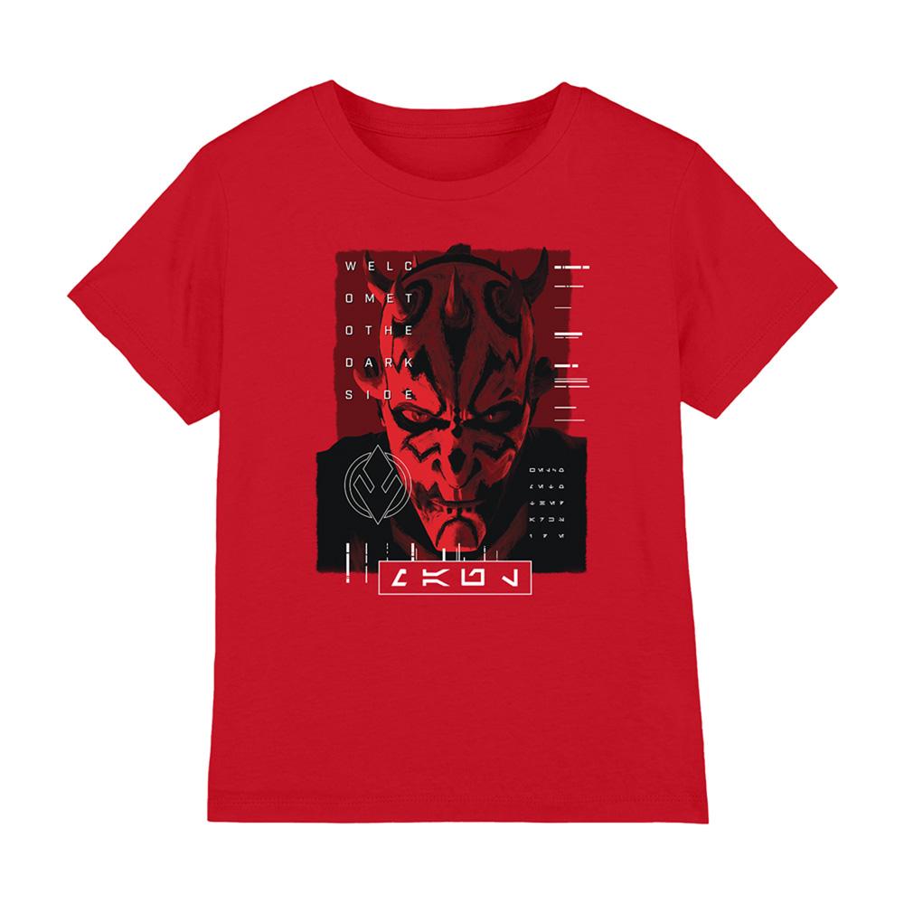 Star Wars: Maul-Shadow Lord Childrens/Kids Welcome To The Dark Side T-Shirt