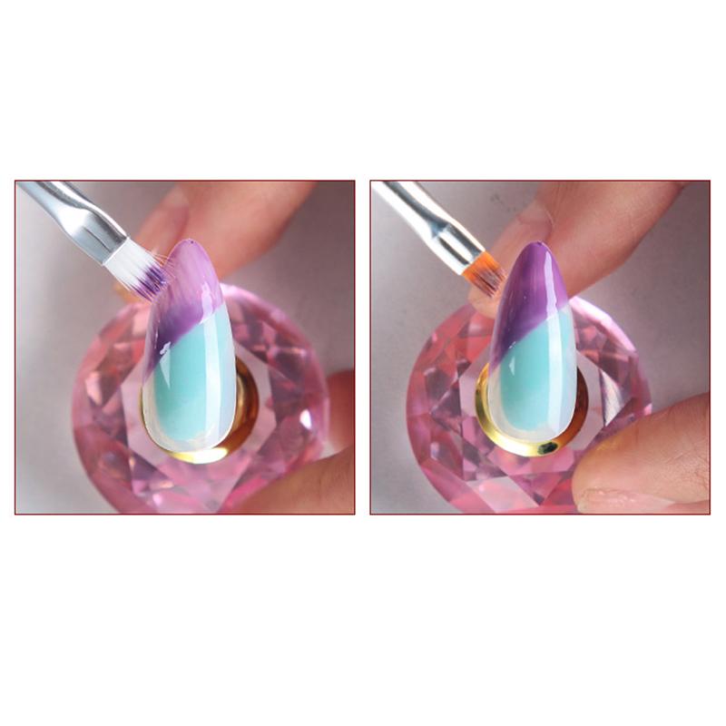 15Pcs Dotting Pen  Handle Nail Diy Art Uv Gel Nail Brush Acrylic Brushes