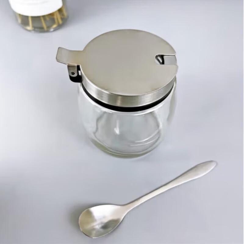 Desktop Glass Condiment Set