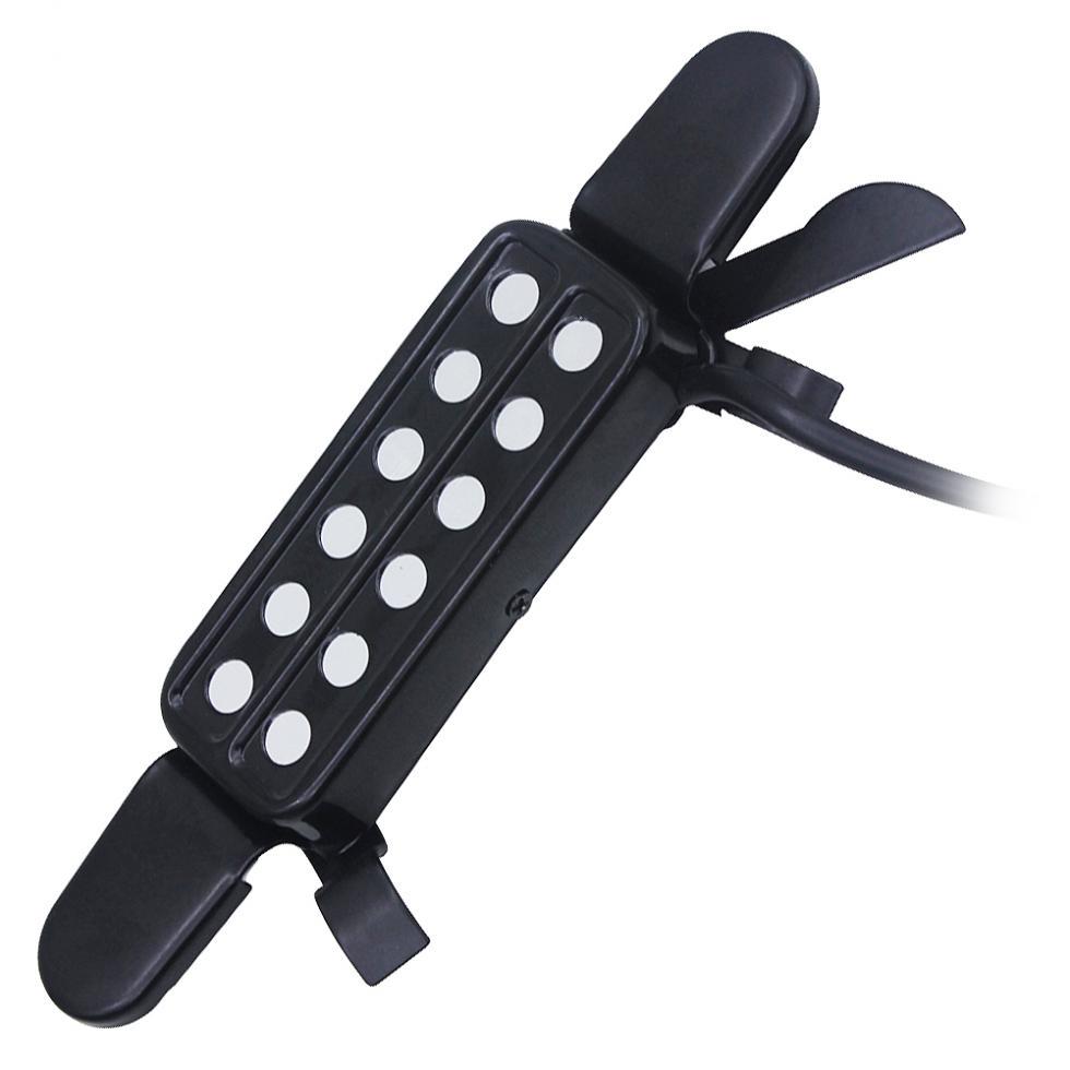 12 Hole Guitar Sound Hole Pickup Metal Sound Pick-up Transducer Amplifier for Acoustic Classical