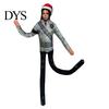 Cute Decorative Room Ornament Dance Star Plush Doll, Bendable Doll with Wire Armature, Posable Wireframe Stuffed Figure for Desk Display, Collectible