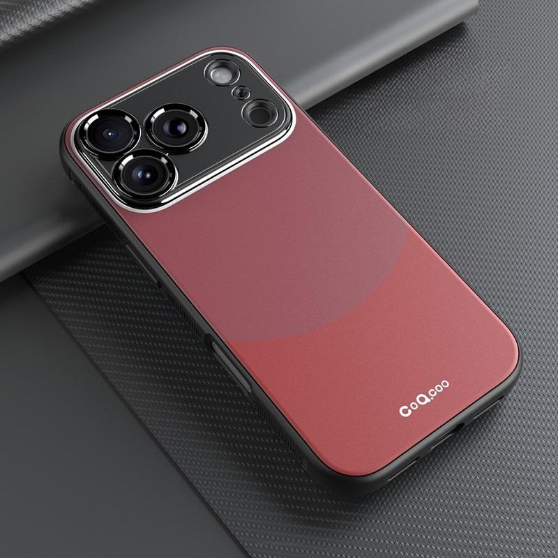 

For iPhone 17 Pro Max 17 Air Case Fashion Magnetic Soft TPU Contrasting Color Lens Protection Cover for iPhone17 iPhone17 Pro Max