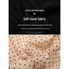 Summer Elegant T-shirt & Mesh Polka Dot Skirt Set
