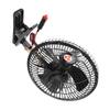 8in Car Cooling Fan Cigar Lighter Powered Black Quiet Metal Clip On Fan for Car Truck SUV RV Boat Bus DC24V