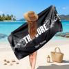 The Cure Customized Name Text Beach Towel, Soft Absorbent Towel Beach Pool Travel Personal Gift