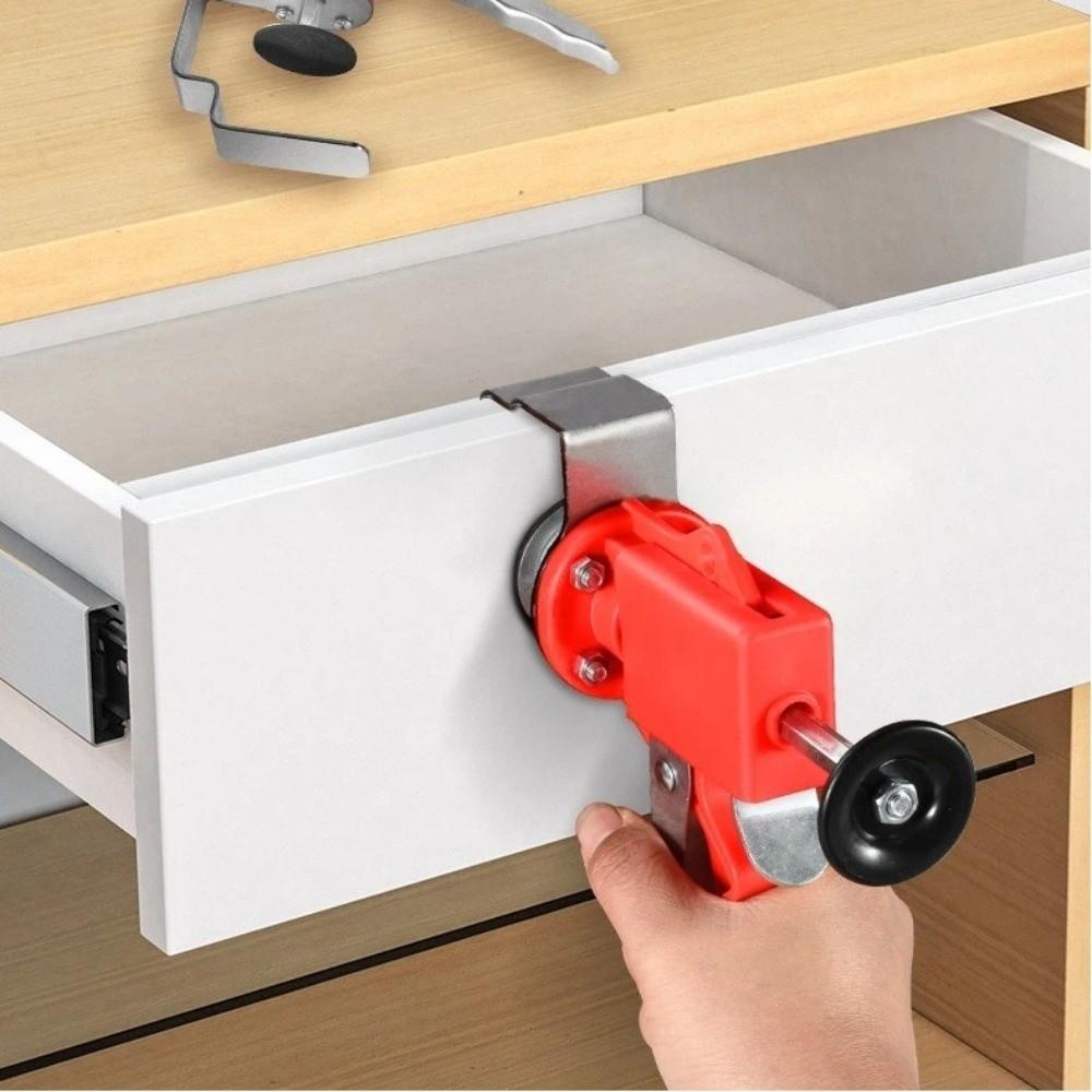 Press Type Drawer Panel Quick Installation Clip Quick Installation Adjustable Drawer Clamp Stainless Steel Thickened