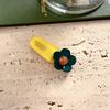 Acetate Cute Color Flower Hairpin Bangs Clip Hairpin Children Headwear Girls Kids Hair Accessories